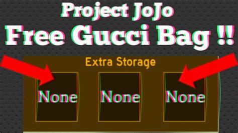 project jojo gucci bag.